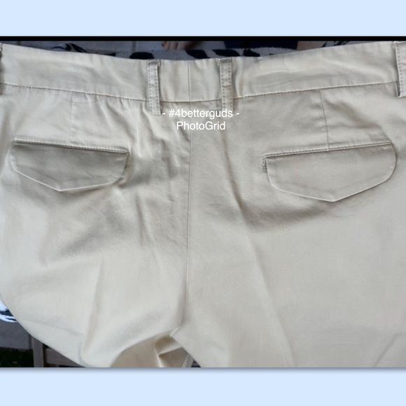 Theory Bermuda Cotton Chino Shorts Women Size 10 - Picture 5 of 14